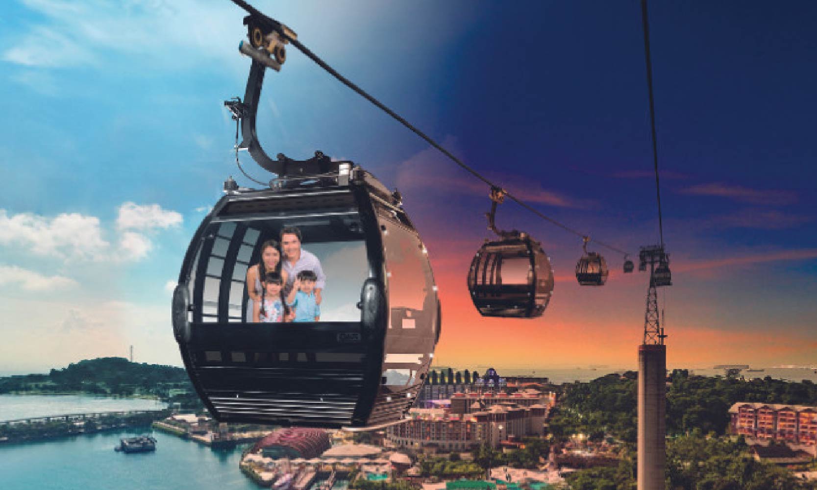 Hemat 25% | Harga Spesial Cable Car Sky Pass  - Singapore Cable Car